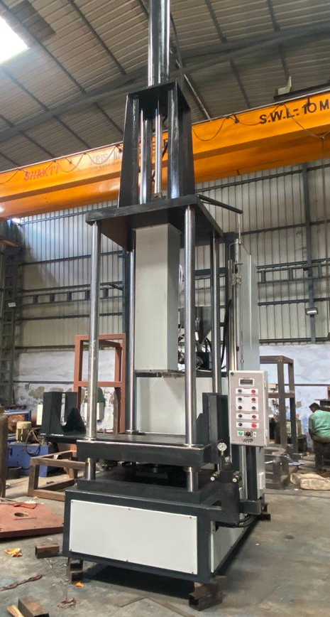 Pump impeller machine